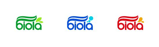 A new logo of “Biola”, 2014. Three modifiers.