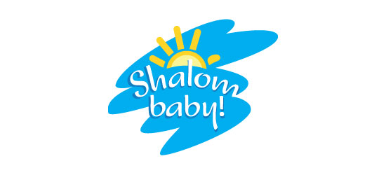 Logo of the family club “Shalom, baby!”, 2014