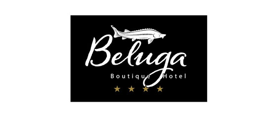 The Hotel Beluga logo. Version 05